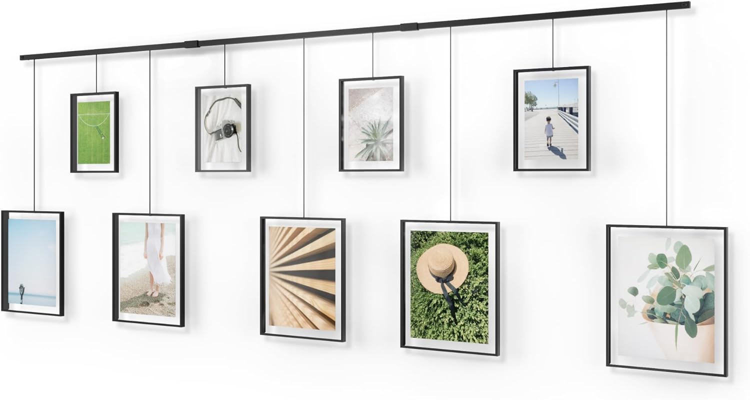 Umbra, Black Exhibit Multi Picture Frame Photo Display
