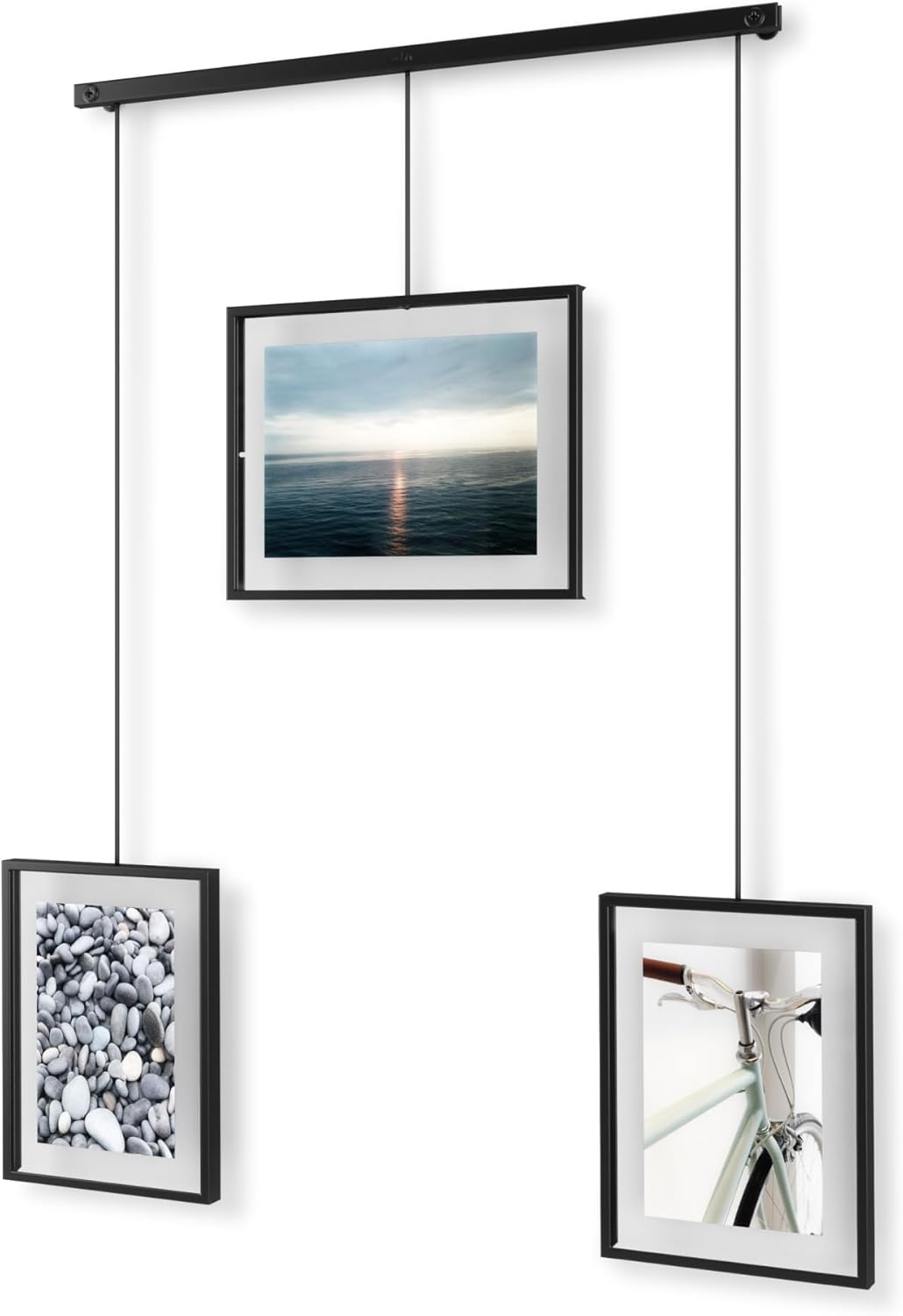 Umbra, Black Exhibit Multi Picture Frame Photo Display