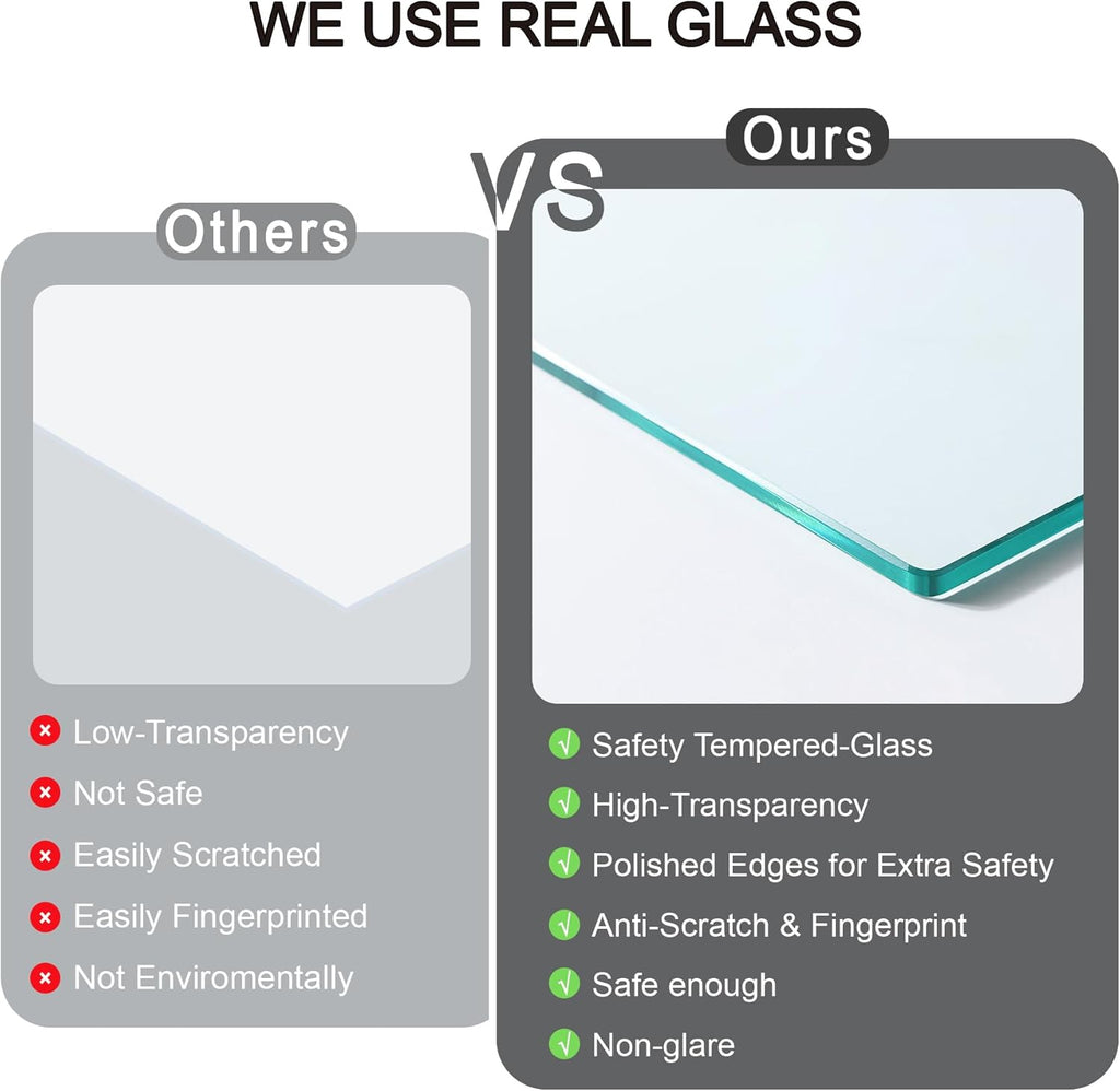 12x22 Picture Frame Set of 2, Rustic Brown with Glass Collage Frame, Display Eight Opening 4x6 Photos With Mat or 12 x 22 Newspaper Without Mat - Horizontal or Vertical Wall Mounting